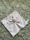 Matalan Plush Rabbit Security Blanket Pink Baby Comfort Soft Toy