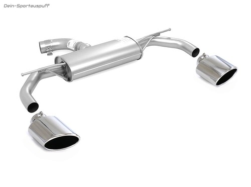 Remus Escape Deportivo Seat Leon Cupra 300 5F De 2x145x90mm Oval De BULL-X - Imagen 1 de 3