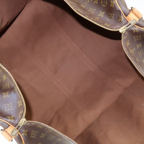 Louis Vuitton Monogram Keep All Bandouliere 60 Boston Bag M41412 Auth Used F/S - Picture 21 of 24