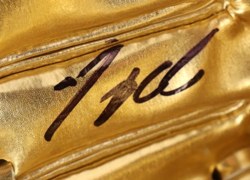 Nolan Arenado St Louis Cardinals Signed Mini Rawlings Gold Glove JSA QR Hologram - Picture 2 of 3