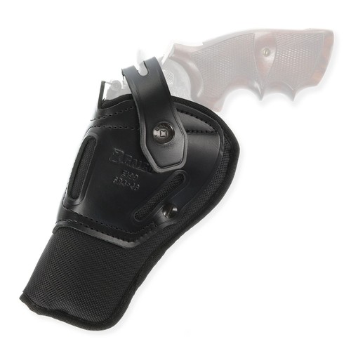 Galco Switchback Strongside/Crossdraw Belt Leather Holster, Colt King : SR4-3B - Picture 4 of 9