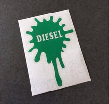 Free shipping Fuel gasoline diesel sticker green USDM JDM HDM Hellaflush stance