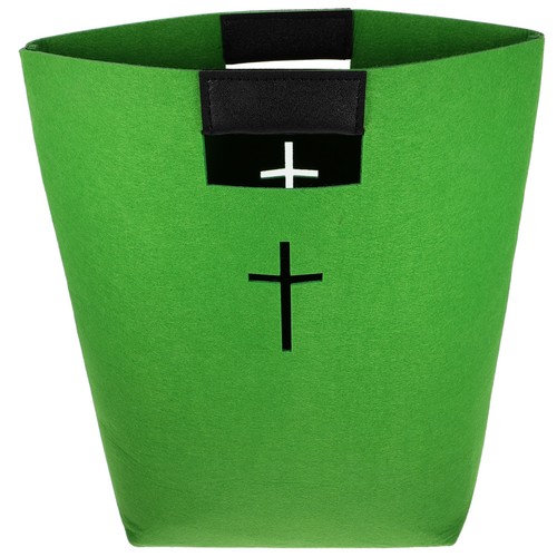 Borsa Bibbia grande portaoggetti Bibbia tote feltro borsetta feltro copertura Bibbia tote - Foto 4 di 12