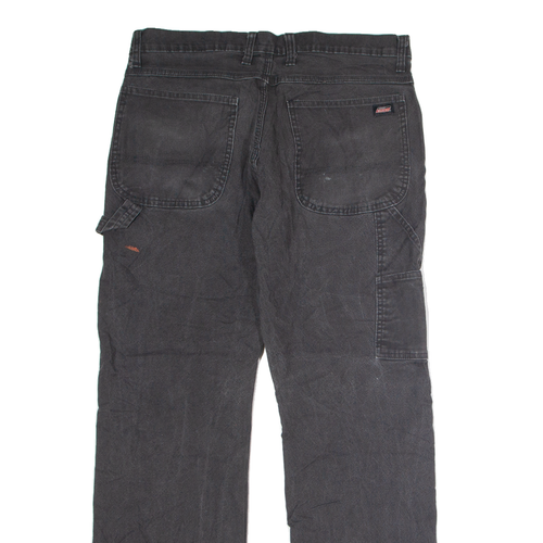 Dickies Carpenter Herren Jeans Schwarz Relaxed Straight W34 L32 - Bild 4 von 6