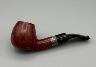 Pfeife Schwerin 57 Pipe beraucht 9 mm Silber 925 #6000