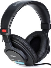 Sony MDR-7506 Closed-Back Professional Headphones 3-pack Bundle