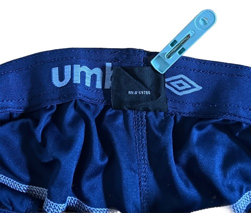 Umbro Mens Shorts Sports USA Side Logo Blue Size Large - Picture 6 of 13