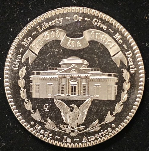 1 OZ , 999 Feinsilber. (Amerikanisches Silbermedaillon 250 Jahre Jubiläum) - Bild 2 von 2