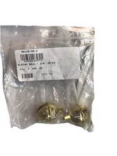 2 Brass Sleigh Bells 1.5"H Heavy Real Loud P2
