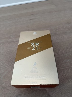 John Walker & Sons XR 21 Empty Bottle With Box
