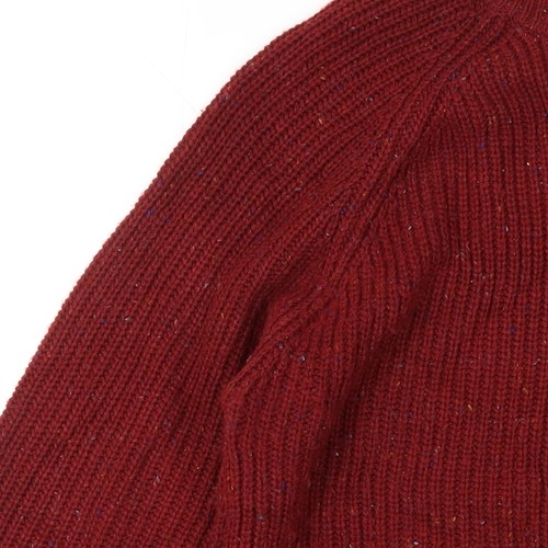 Cotton Traders Men's Red Chunky Knit Jumper Size L - Picture 12 of 12