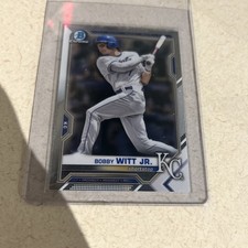 2021 Bowman Draft Chrome Bobby Witt Jr Royals