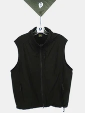Condor Core Men's Soft Shell Drawsting Adujustable Black Vest Size XL