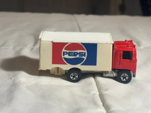 VINTAGE 1979 DIECAST METAL HOT WHEELS CAR PEPSI TRUCK MORE LIKE A MATCHBOX NM