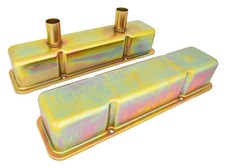 Jegs Circle Track Valve Covers For 1958-1986 Small Block Chevy 283 305 327