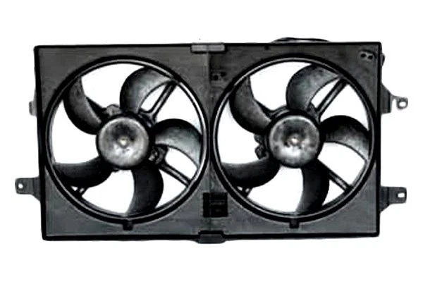 For Dodge Intrepid 1998-2004 TYC Dual Radiator & Condenser Fan Assembly Foto 2 de 4