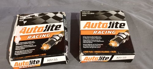 Lot Of 8 Auto Lite Racing Spark Plugs AR133