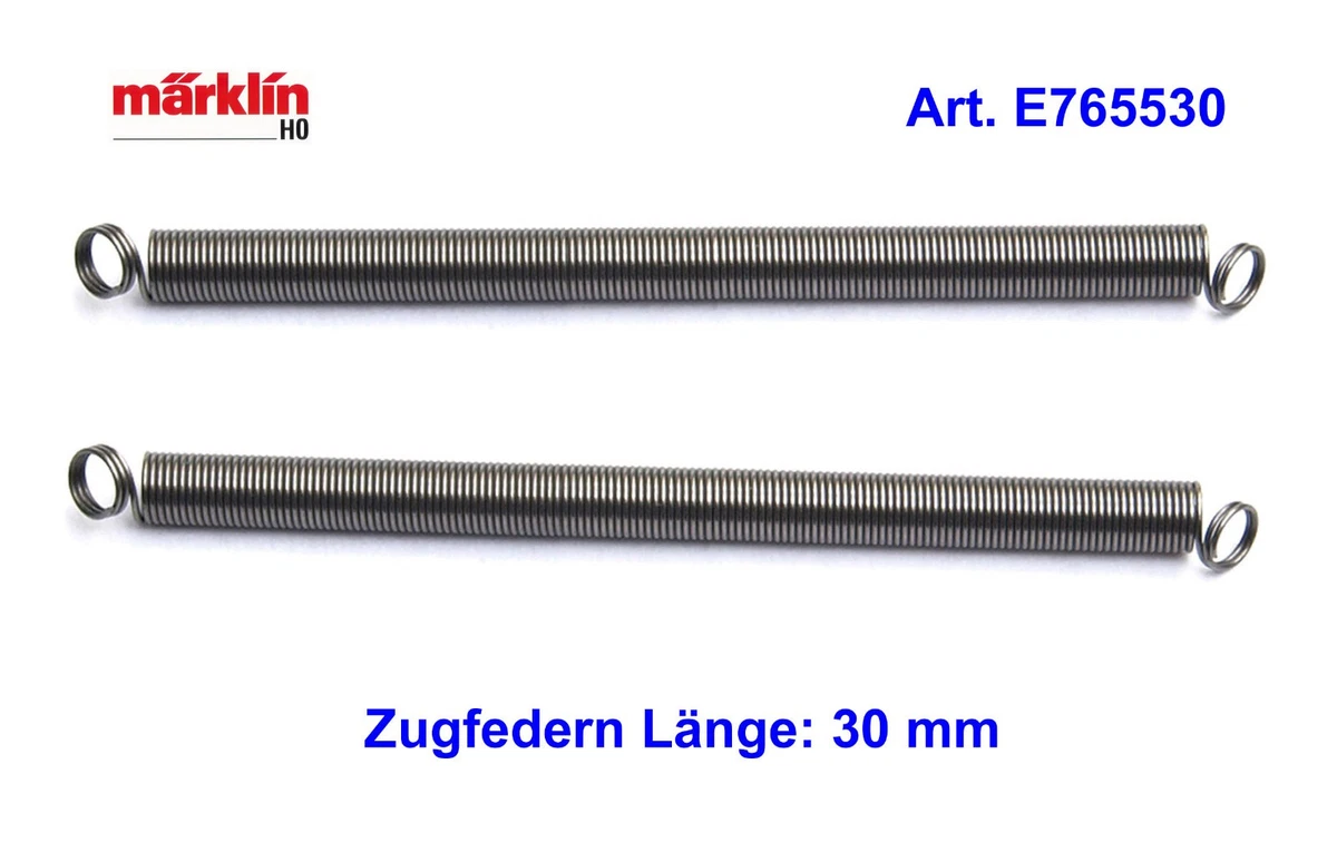 Märklin E765520 Federn Zugfedern Für Waggons, Spur H0, NEU, 10 Stück