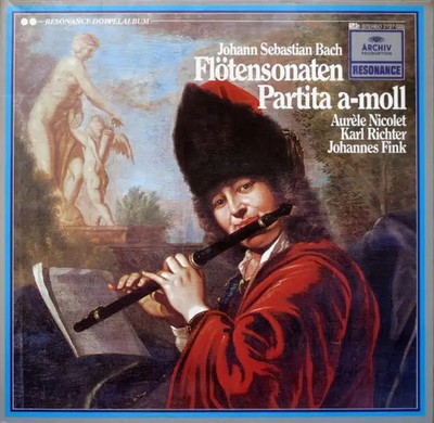 Bach Flöten-Sonaten / Partita A-moll Archiv Produktion 2xVinyl LP