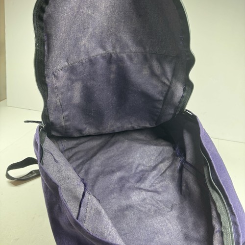 Vintage Eastpak 1990's Made In USA Purple Backpack - Picture 7 of 9