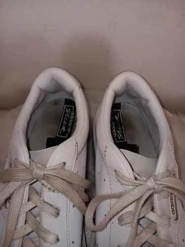 Adidas Damengröße 8,5 elegante Schnürschuhe Turnschuhe weiß Leder Schuhe EF8858 - Bild 17 von 17