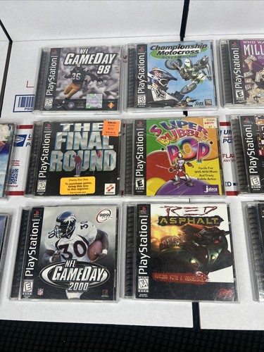 PS1 Sony PlayStation 1 verschiedene Spiele Lot 14 Spiele - Versand am selben Tag - Garantie - Bild 4 von 7