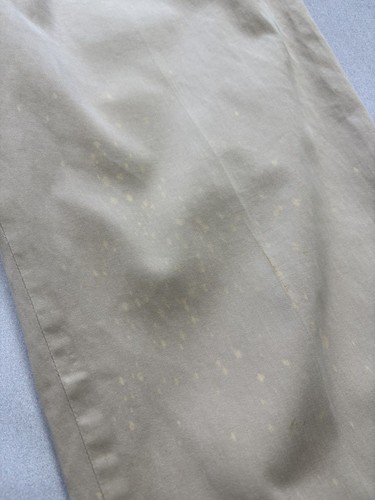 Pantalones de vestir Loro Piana beige algodón Italia talla 50 clásicos - Imagen 8 de 24
