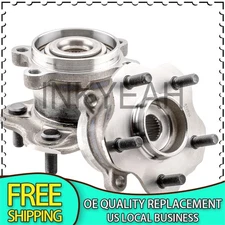 Pair Rear Wheel Hub Bearing For 2014 - 2017 Nissan Juke & 2014 - 2019 Rogue AWD