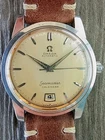 Vintage 1950's Omega Seamaster Calendar 2757 Mens Dress Watch Cal. 355 Automatic