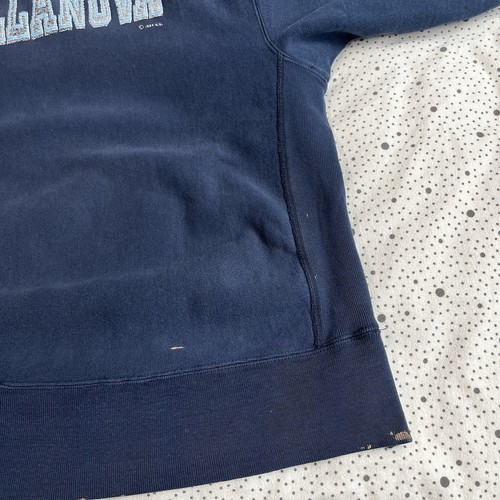 Vintage 1984 Champion Villanova University Reverse Weave Warmup Sweatshirt XL - Picture 6 of 8