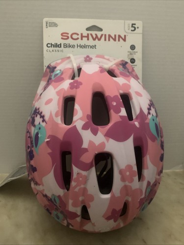 Neu Schwinn Kinder Fahrradhelm 5+ Jahre verstellbares Zifferblatt Passform pink lila türkis - Bild 1 von 6