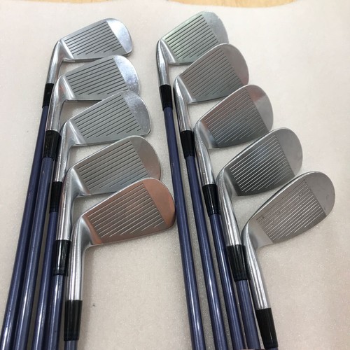 Price Iron Set Bridgestone/Js Titanium Muscle/3-9P.P.P.S.S/10 Pieces/Flex X/Hm 4 - Picture 2 of 9