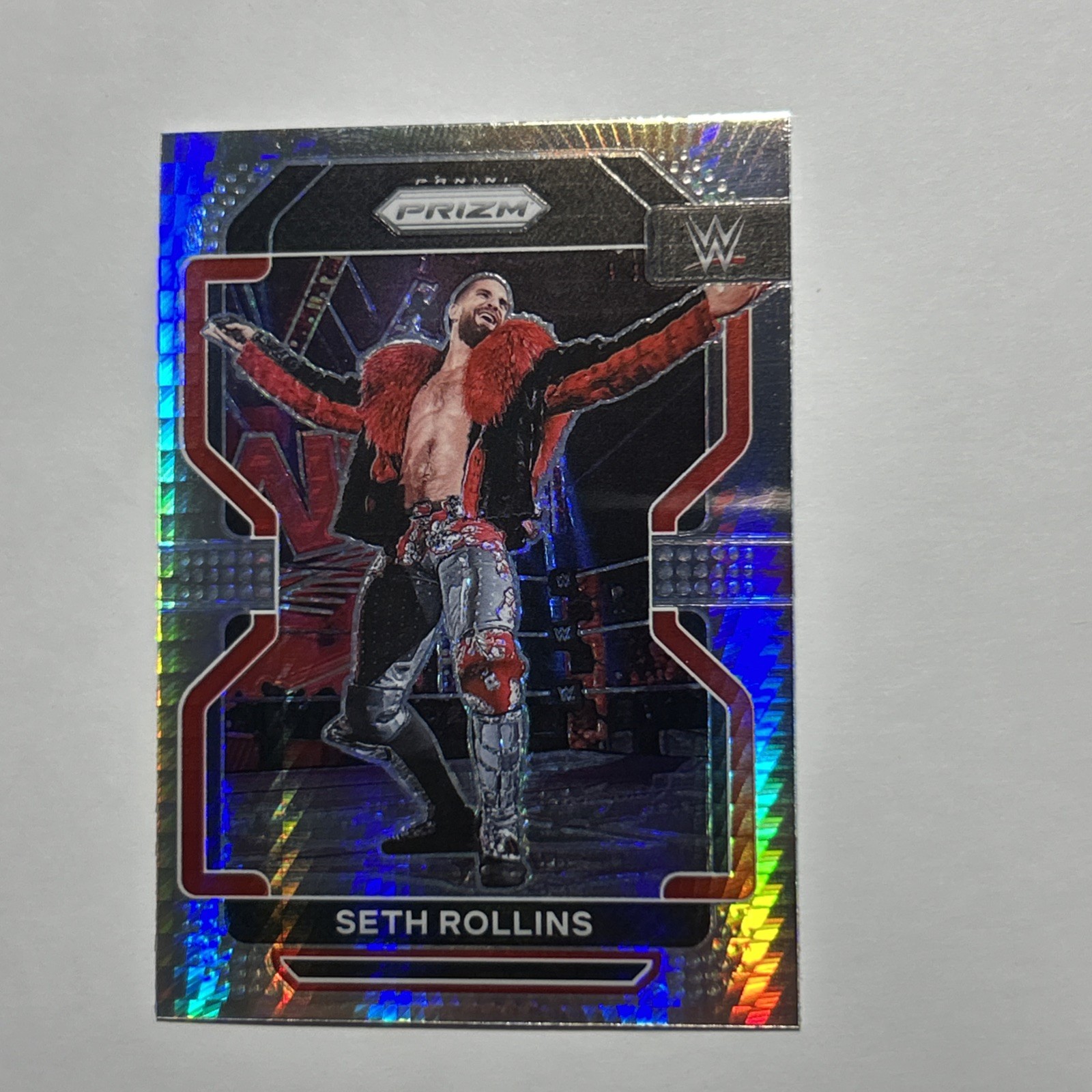 2022 Panini Prizm WWE - Seth Rollins #111 Hyper Prizm