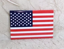 United States Of America Flag Metal Magnet