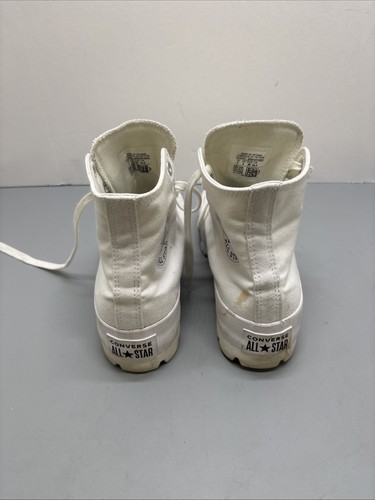 Converse Chuck Taylor All Star Lugged 2.0 High Top White Women's Size 8 - Picture 4 of 7