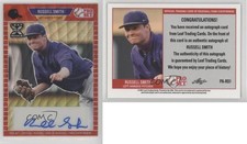 2021 Leaf Pro Set Metal 1989 Pro Set Auto Red Wave Russell Smith #PA-RS1 Auto