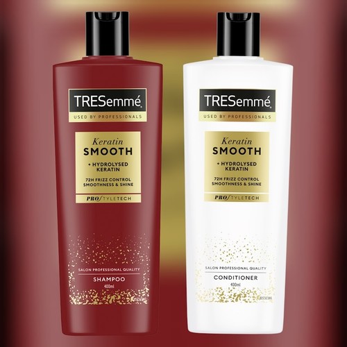 Champú/acondicionador TRESemme Keratin Smooth Shine Smoothness 400 ml - Imagen 1 de 3
