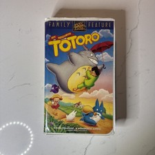 My Neighbor Totoro VHS 1994 Studio Ghibli FOX Family Feature Clamshell English