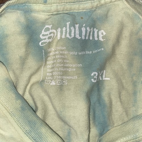 Vintage Herren Sublime Tie Dye Tshirt Größe 3XL Official Liscenced - Bild 3 von 4