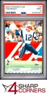 2002 STADIUM CLUB #18 TOM BRADY PATRIOTS PSA 9