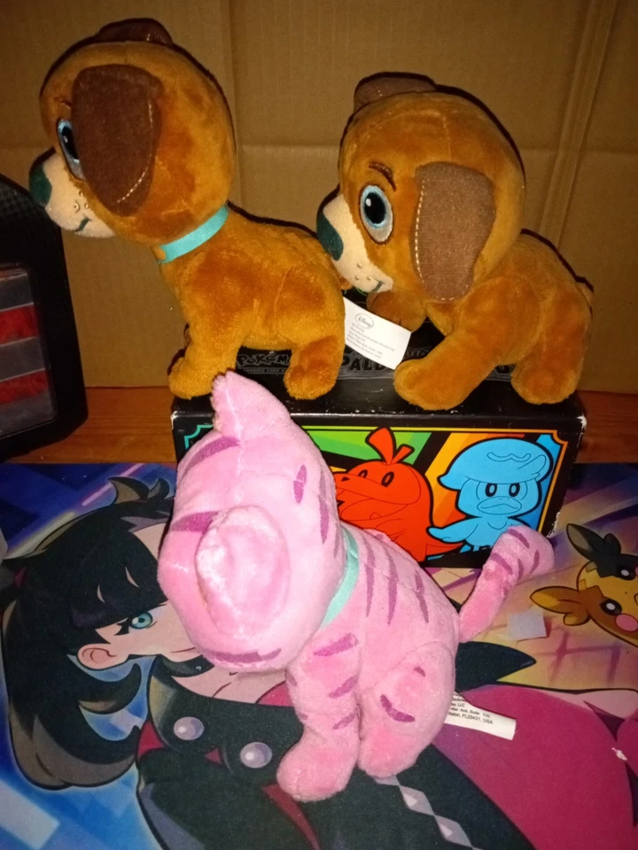 Плюшевый лот товаров Disney Jr Doc McStuffins Pet Vet Whispers котенок розовый 7 дюймов финдо собака  - Изображение 4 из 4