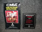 CX-2601 - Combat (Tank - Tank Pong - Invisible Tank - Biplane - Jet Fighter) (Atari 2600)