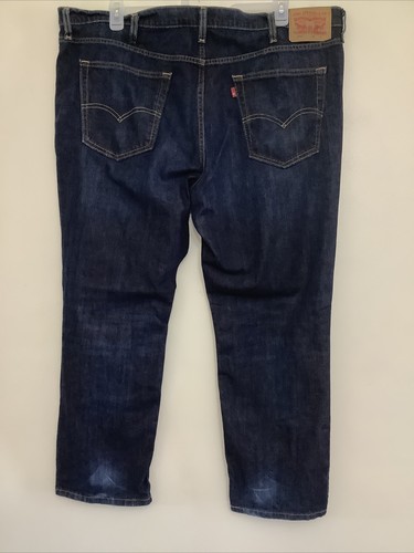 Pantalones de mezclilla para hombre Levi's Strauss 541 azul lavado oscuro W 44 L 30 - Imagen 17 de 24