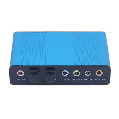Optical External 6 Channel 5.1 Audio Output Adapter Sound Card USB SPDIF - Picture 10 of 21
