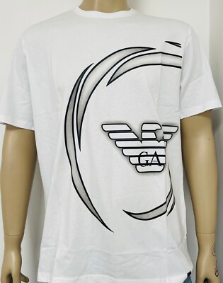 EMPORIO ARMANI Tシャツ・カットソー 白 4105125A0033 s-l400.jpg