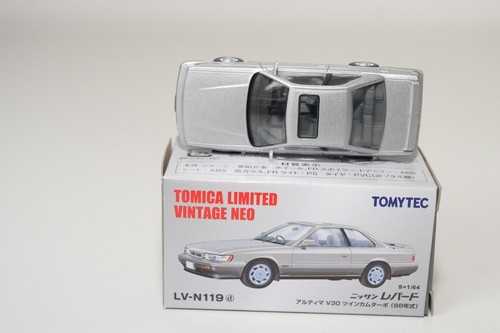 A94 1:64 3 INCH TOMICA TOMY VINTAGE LV-N119D NISSAN LEOPARD ULTIMA TURBO MIB - Foto 12 di 20