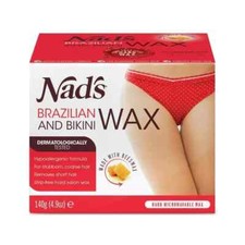 NAD'S Brazilian, Bikini, Underarm Beeswax Kit -For Stubborn Coarse Hair! - NEW!