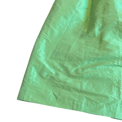 Alfred Sung Peau de Soie Dress Bow Appletini Green Sheath Size 16 Women's NWT - Picture 3 of 12