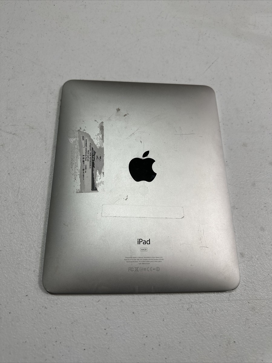 Apple iPad 第1世代 64GB Apple iPad 1st Gen. 64GB, Wi-Fi, 9.7in - Black Line In Lcd