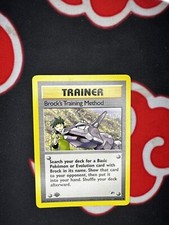 1st Edition Brock’s Training Method 106/132 - Gym Heroes - Near Mint